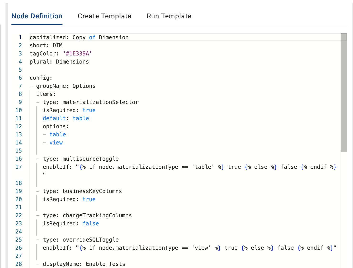 Node definition