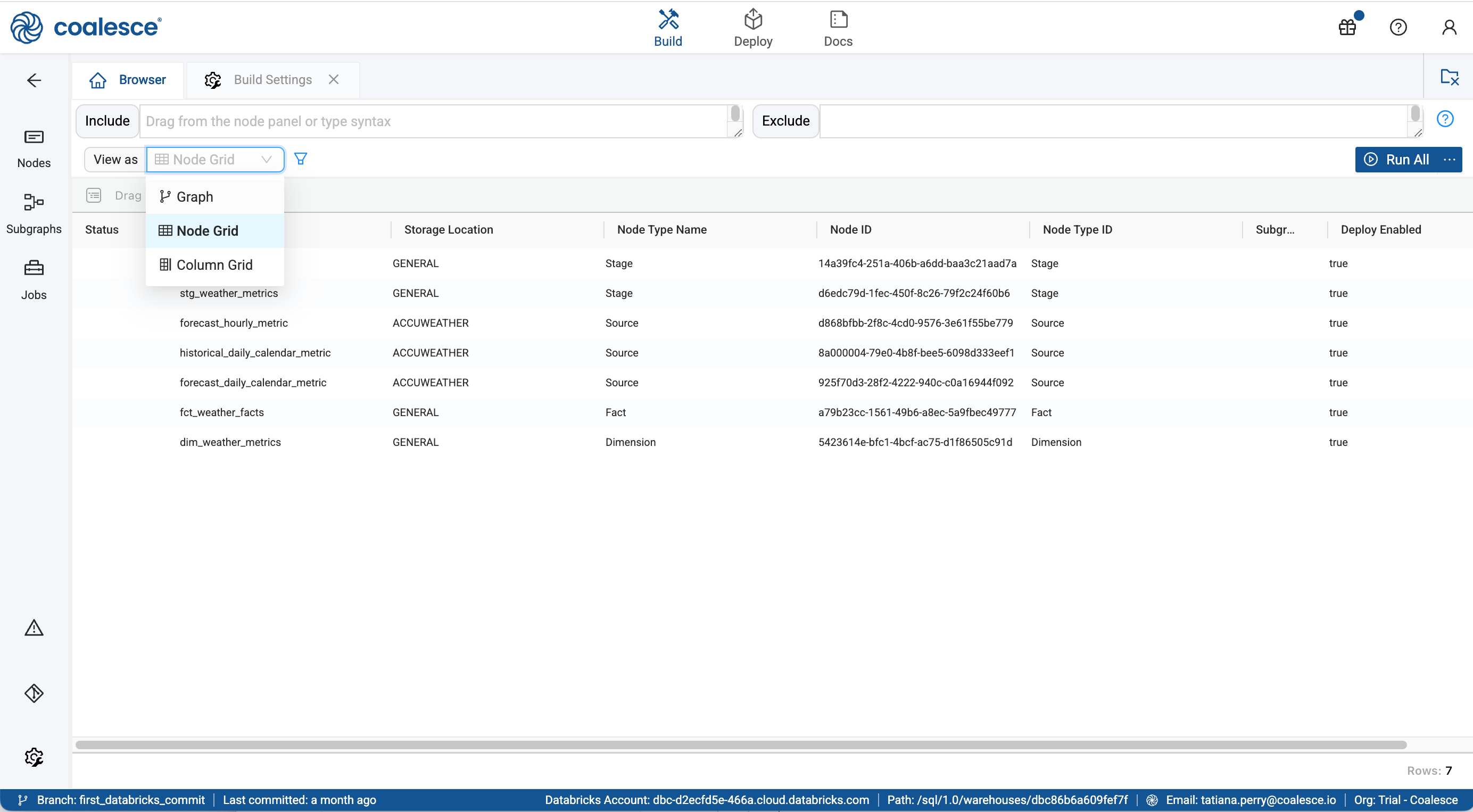 Location of Selector filter in Browser